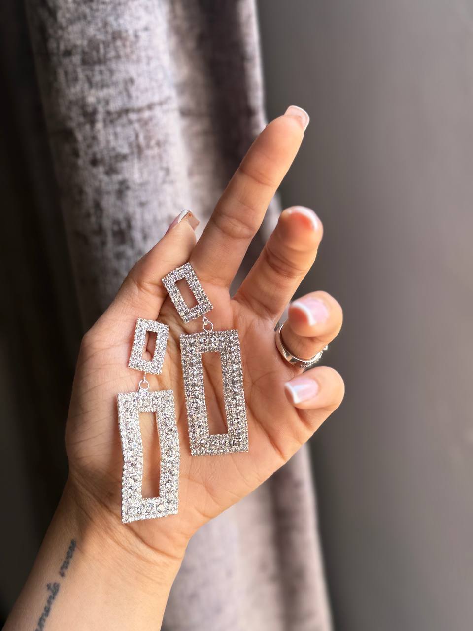 گوشواره جواهری